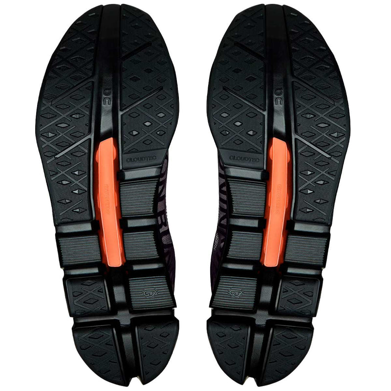 Tenis On Cloudflow 5 Gris Negro Mujer