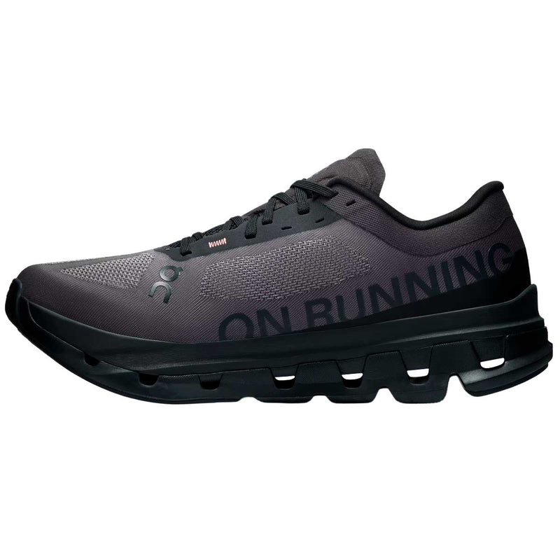 Tenis On Cloudflow 5 Gris Negro Mujer