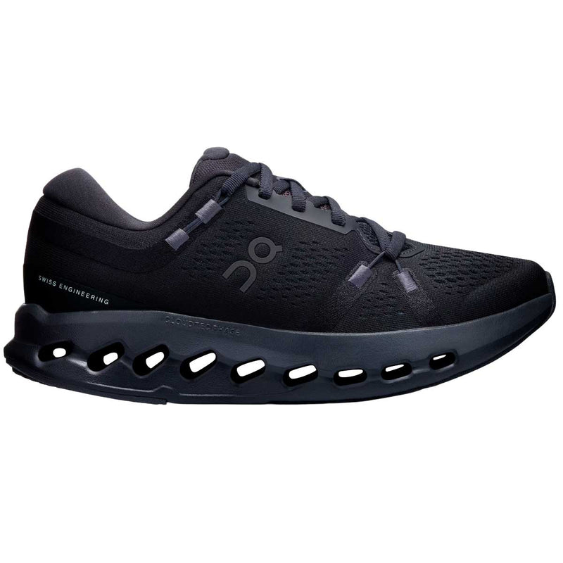 Tenis On Cloudsurfer 2 Running Todo Negro Mujer
