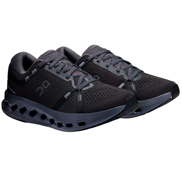 Tenis On Cloudsurfer 2 Running Todo Negro Mujer