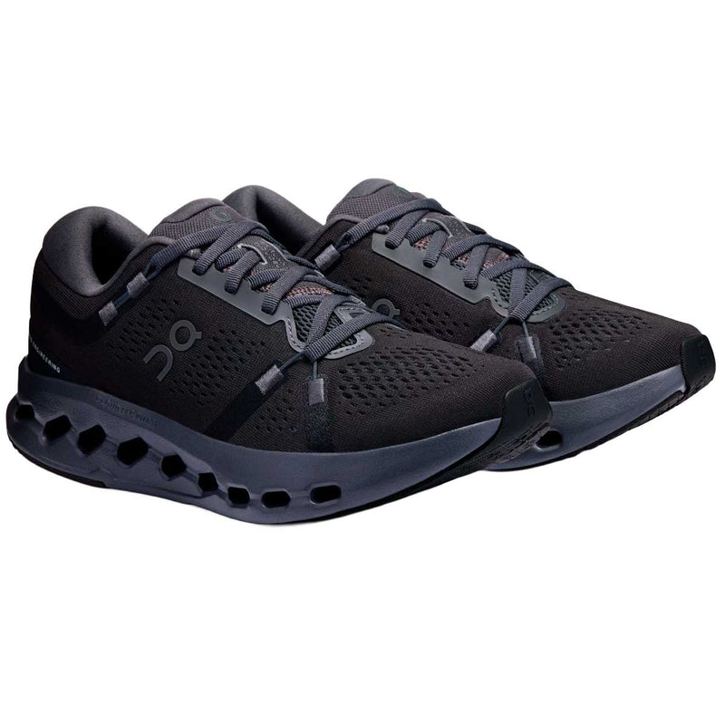 Tenis On Cloudsurfer 2 Running Todo Negro Mujer