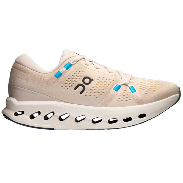 Tenis On Cloudsurfer 2 Running Beige Azul Mujer