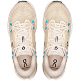 Tenis On Cloudsurfer 2 Running Beige Azul Mujer