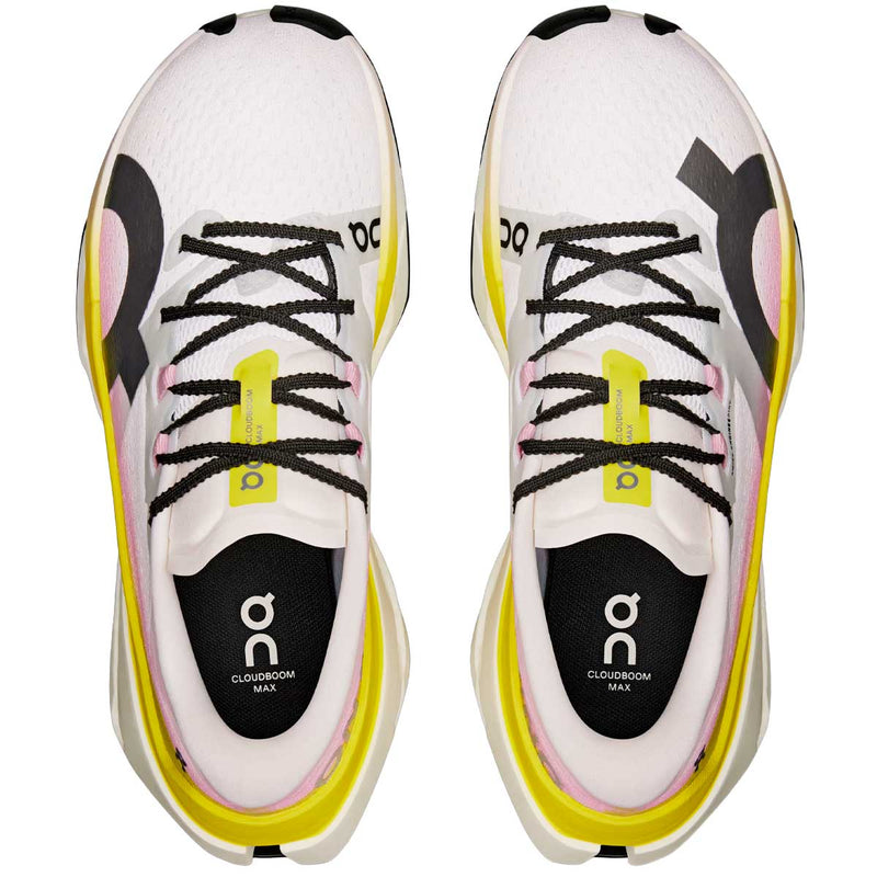 Tenis On Cloudboom Max Running Blanco Amarillo Unisex