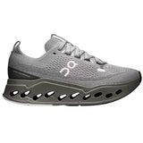 Tenis On CLOUDSURFER MAX Running Gris Rosa Mujer