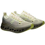 Tenis On CLOUDSURFER MAX Running Verde Amarillo Mujer