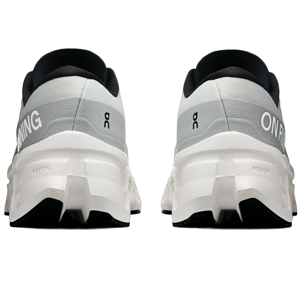 Tenis On CLOUDMONSTER 3 Running Blanco Negro Mujer