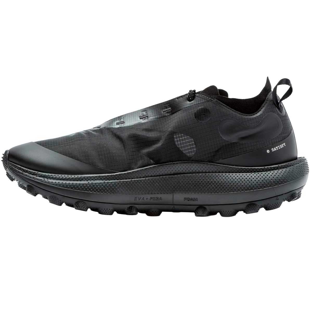 Tenis Satisfy Trail Running The ROCKER Jet Black Mujer