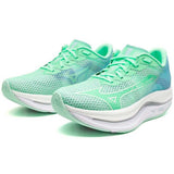 Tenis Mizuno WAVE REBELLION FLASH Menta Neón Mujer