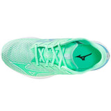 Tenis Mizuno WAVE REBELLION FLASH Menta Neón Mujer