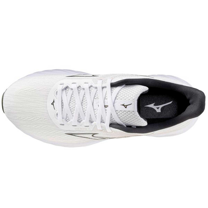 Tenis Running Mizuno WAVE INSPIRE 21 Blanco Negro Hombre