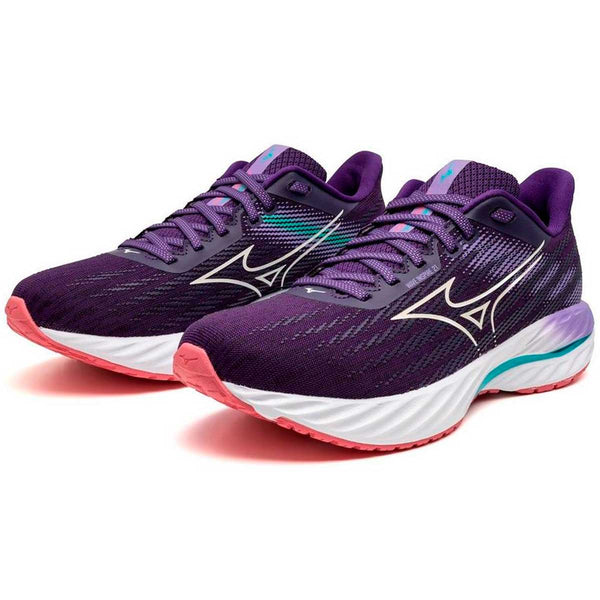 Tenis Running Mizuno WAVE INSPIRE 21 Morado Lila Mujer