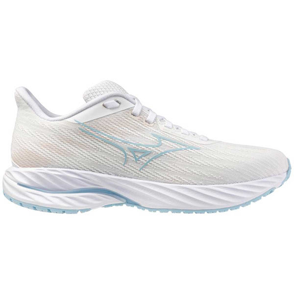 Tenis Running Mizuno WAVE INSPIRE 21 Blanco Azul Mujer