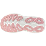 Tenis Running Mizuno WAVE SKY 9 Blanco Plata Mujer