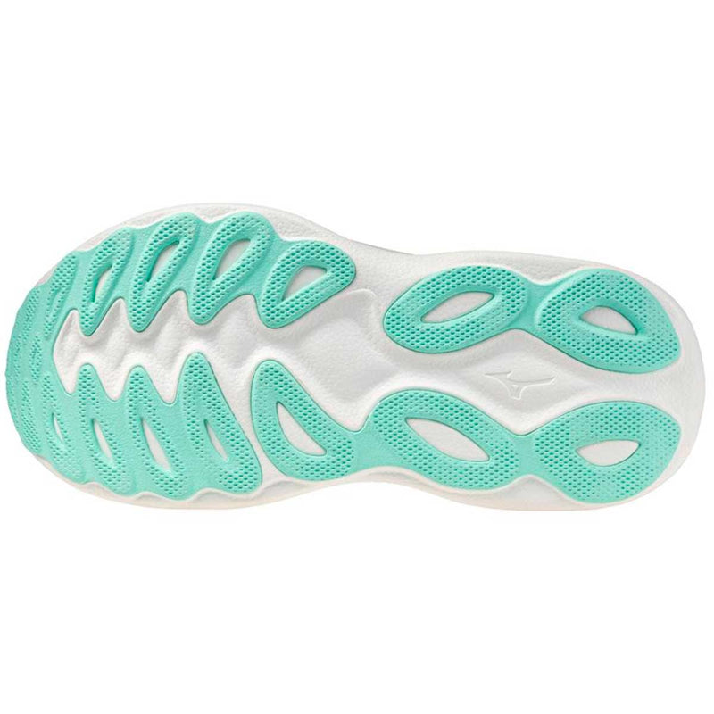 Tenis Running Mizuno WAVE SKY 9 Gris Aqua Mujer