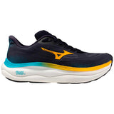 Tenis Running Mizuno WAVE SKY 9 Navy Citrus Hombre