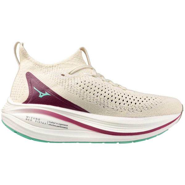 Tenis Running Mizuno NEO VISTA 2 Beige Vino Mujer
