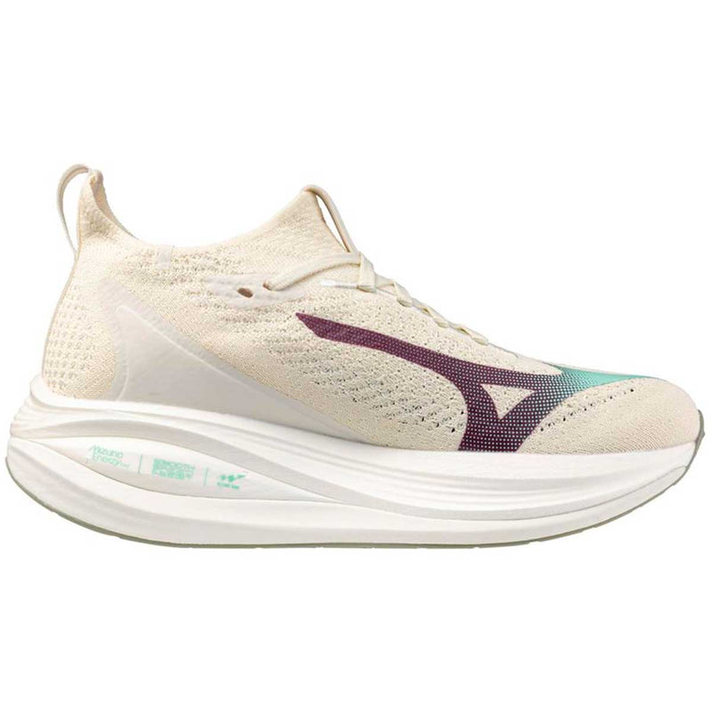Tenis Running Mizuno NEO VISTA 2 Beige Vino Mujer