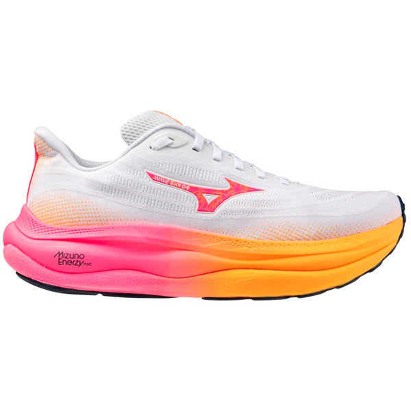 Tenis Mizuno WAVE SKY 9 Hanabi  Blanco Naranja Hombre