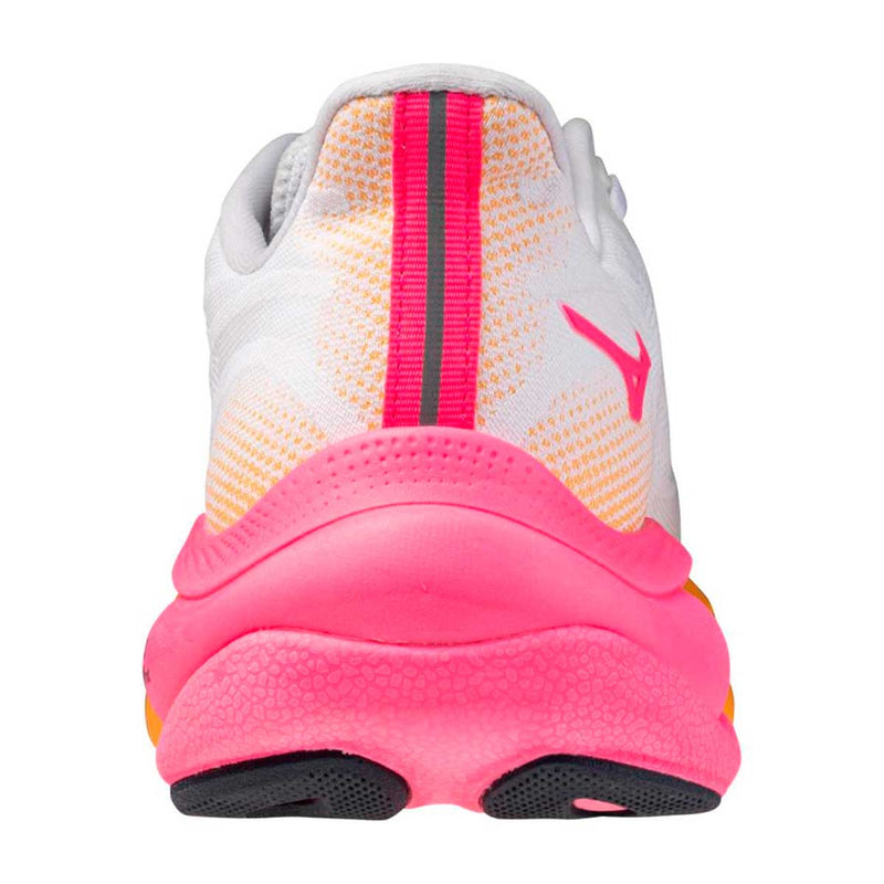 Tenis Mizuno WAVE SKY 9 Hanabi  Blanco Naranja Unisex