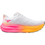 Tenis Mizuno WAVE SKY 9 Hanabi  Blanco Naranja Hombre