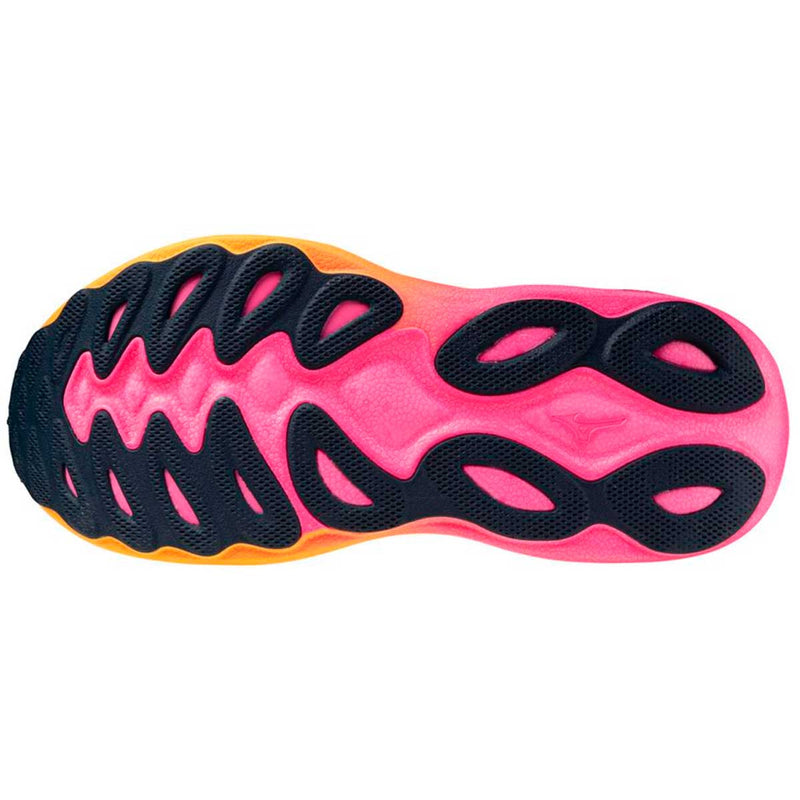 Tenis Mizuno WAVE SKY 9 Hanabi  Blanco Naranja Hombre