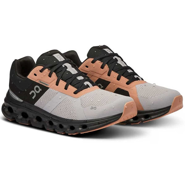 Tenis Running On CLOUDRUNNER WP Morado Negro Mujer