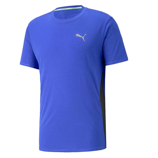 Playera Deportiva Puma RUN FAVORITE SS TEE Azul Hombre