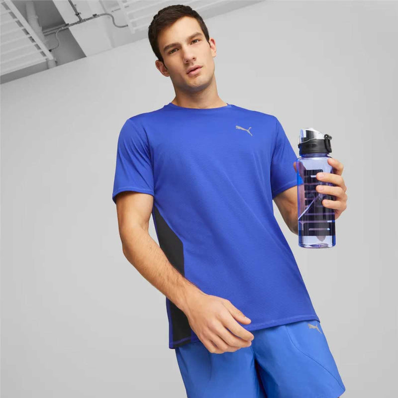 Playera Deportiva Puma RUN FAVORITE SS TEE Azul Hombre