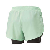 Short Deportivo Puma 2IN1 3" SHORT Verde Mujer