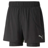 Short Deportivo Puma RUN 2IN1 5" SHORT Negro Hombre