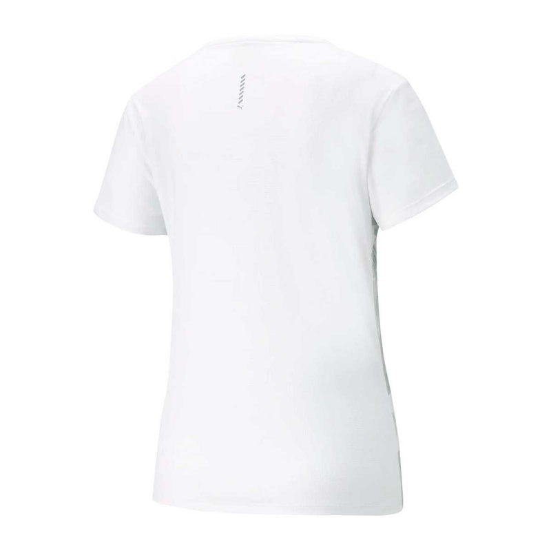 Playera Deportiva Puma RUN FAVORITE AOP TEE Blanca Mujer