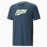Playera Deportiva Puma SS GRAPHIC TEE Navy Hombre