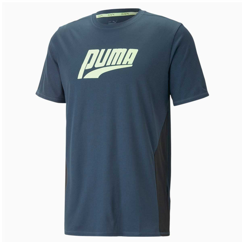 Playera Deportiva Puma SS GRAPHIC TEE Navy Hombre