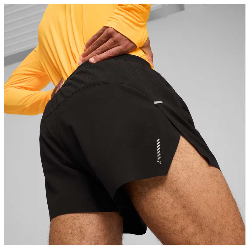 Short Deportivo Puma VELOCITY 3" SPLIT Negro Hombre