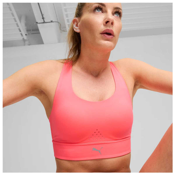 Sujetador Deportivo Puma RUN BRA Sunset Glow Mujer