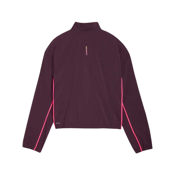 Sudadera Deportiva Puma WOVEN 1/2 XIP Midnight Plum Mujer