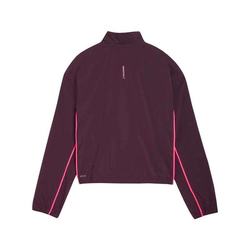 Sudadera Deportiva Puma WOVEN 1/2 XIP Midnight Plum Mujer