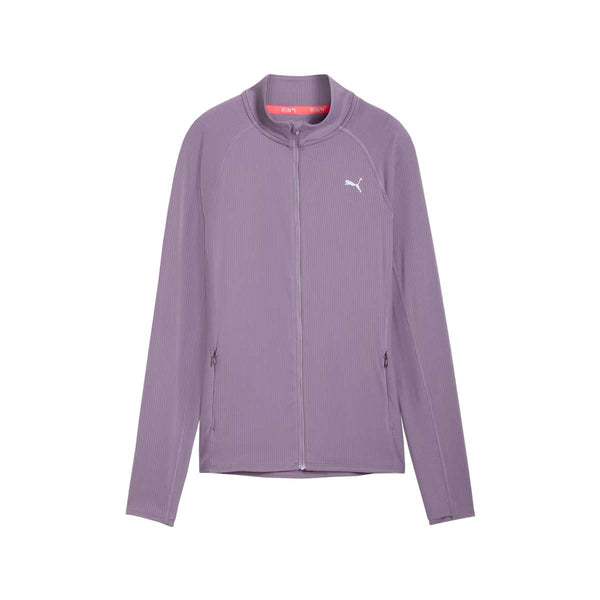 Sudadera Deportiva Puma RIBBED FULLZIP Pale Plum Mujer