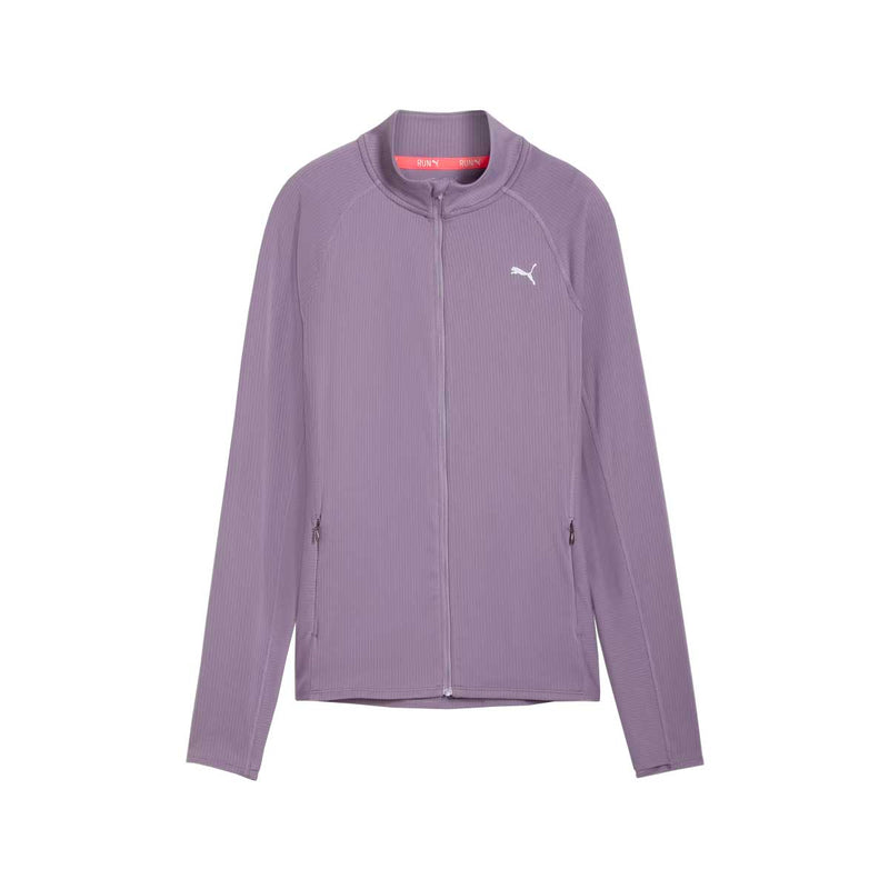 Sudadera Deportiva Puma RIBBED FULLZIP Pale Plum Mujer