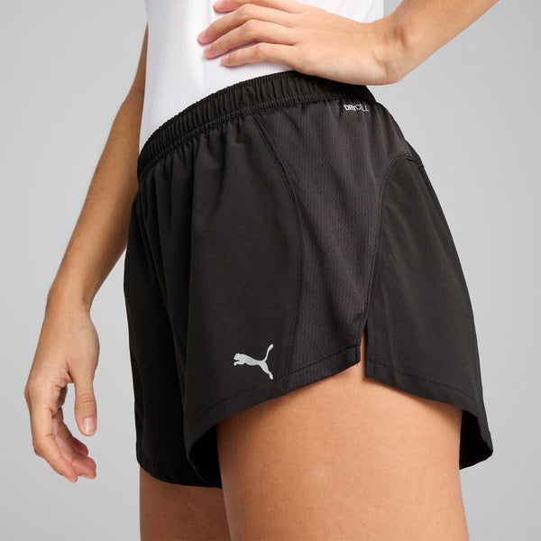 Short Deportivo Puma RUN VELOCITY 3" Negro Mujer