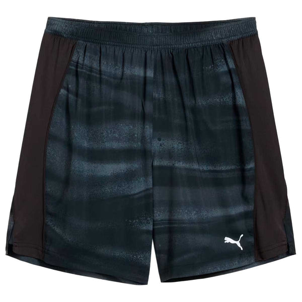 Short Deportivo PUMA VELOCITY All-Over Print 7" Negro Gris Hombre
