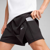 Short Deportivo Running VELOCITY 2IN1 Negro Hombre