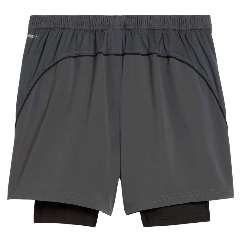 Short Deportivo Running VELOCITY 2IN1 Gris Hombre