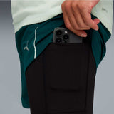 Shorts Cortos Puma X Saysky 2 en 1 VELOCITY Green Terrain Hombre