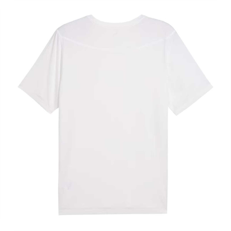 Playera Deportiva Puma RUN GRAPHIC MESH TEE Blanco Hombre