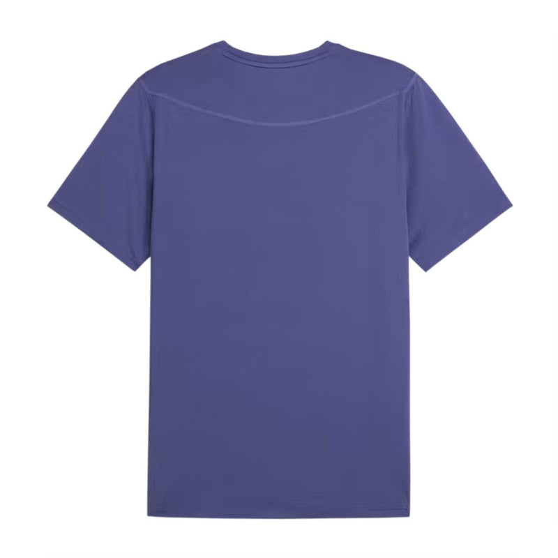 Playera Deportiva Puma RUN GRAPHIC MESH TEE Azul Hombre