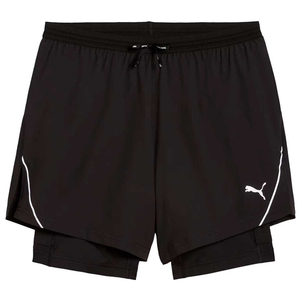 Short Deportivo Puma Everyday ULTRAWEAVE 2 en 1 de 5" Negro Hombre
