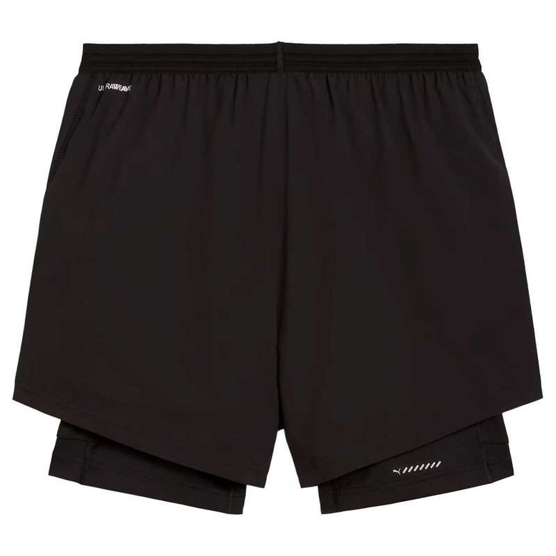 Short Deportivo Puma Everyday ULTRAWEAVE 2 en 1 de 5" Negro Hombre