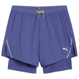 Short Deportivo Puma RUN ULTRAWEAVE 2 IN 1 Azul Hombre